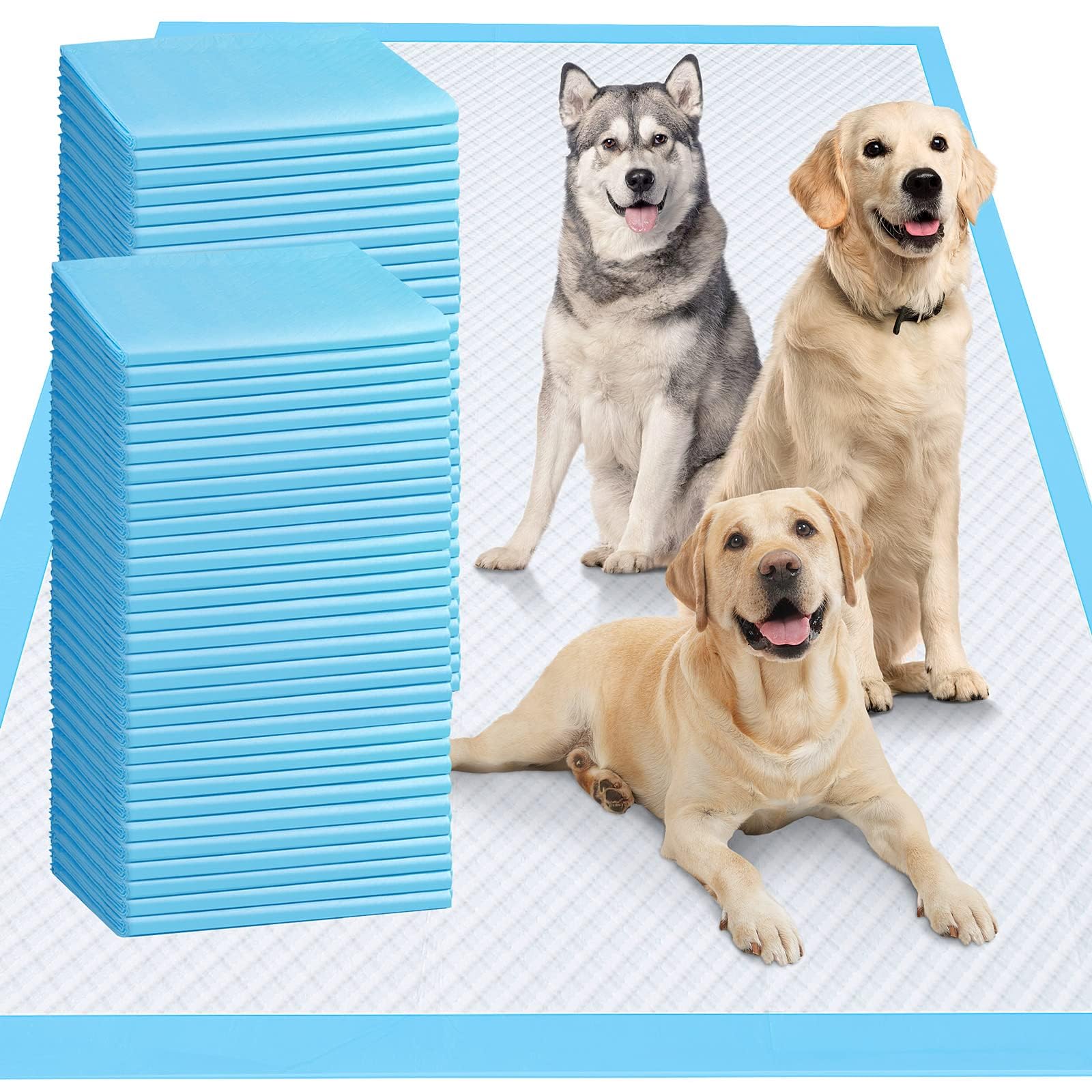 Gimars XXXXL 36x36 dog pad packaging highlights a large-size option for households.