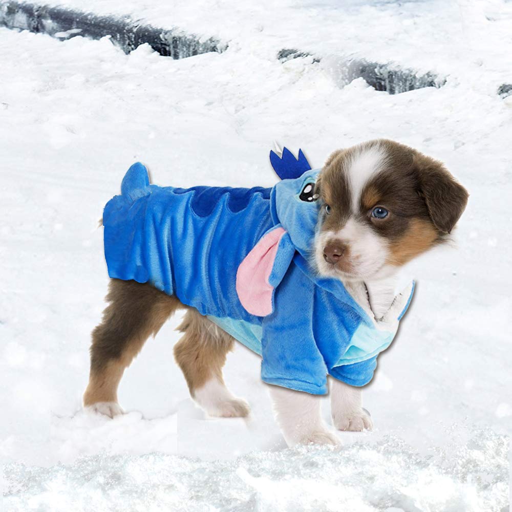 Gimilife dog hoodie sticky-strap closeup shows secure adjustable closure.