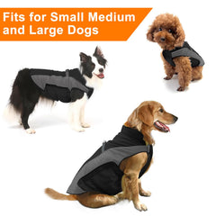 Gimilife dog winter coat adjustable chest strap demonstrates customizable fit