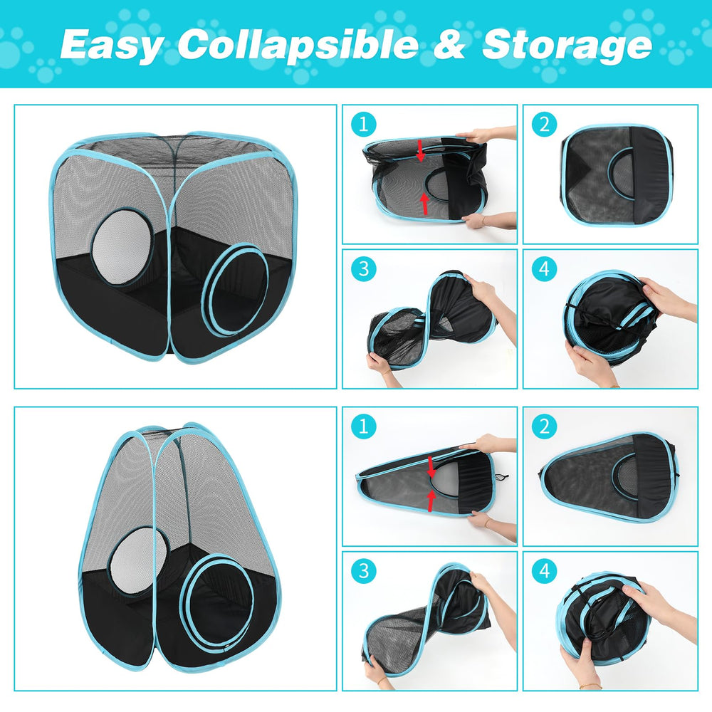 GINDOOR breathable mesh material highlights durability for active pets