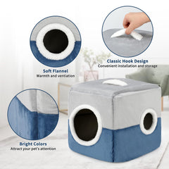GINDOOR easy-hang coral fleece handle enables quick setup.