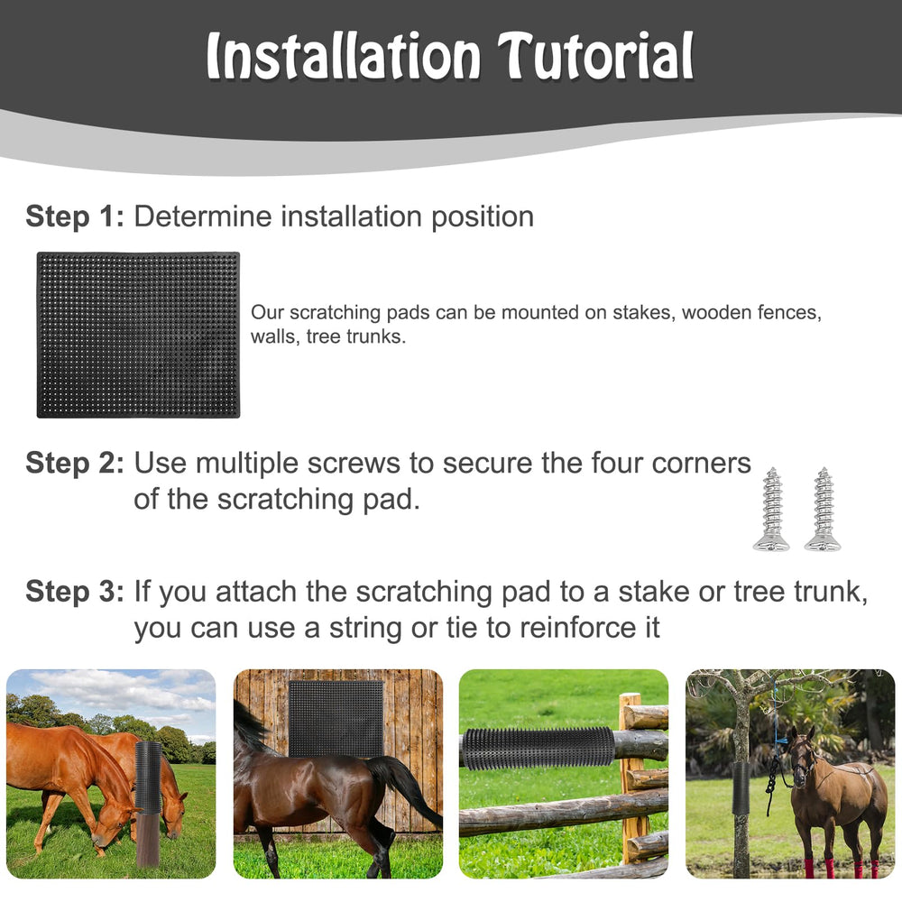GINDOOR multi-animal setup demonstrates versatile use with horses and cattle