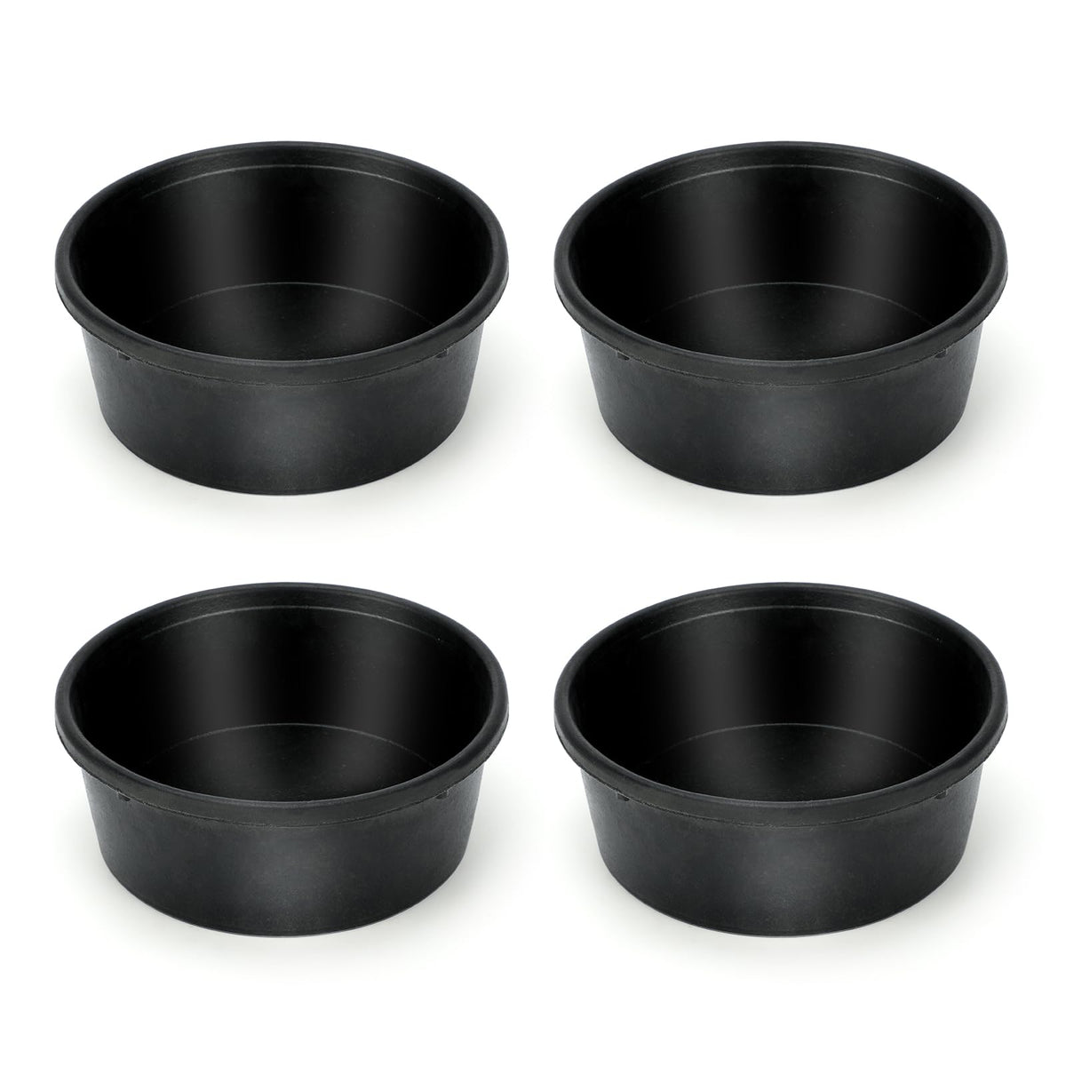 GINDOOR rubber feed pan durable design helps minimize spillages during meals.