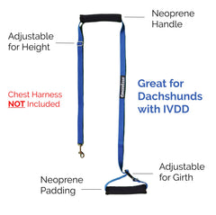GingerLead machine-washable neoprene pad for easy cleaning.