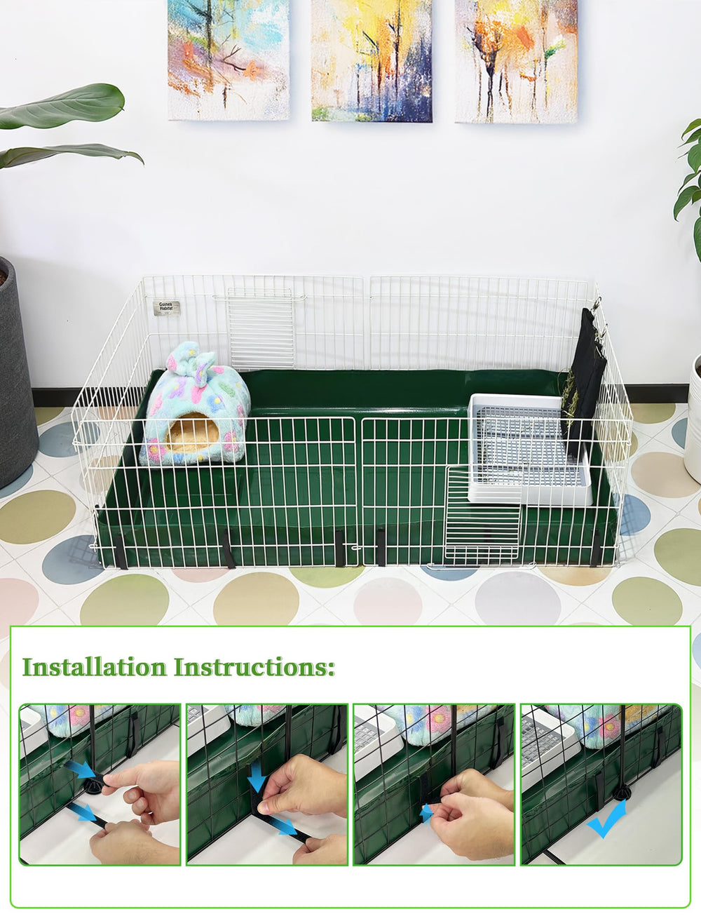 GINIDEAR easy-clean surface supports fast wipe-down and upkeep.