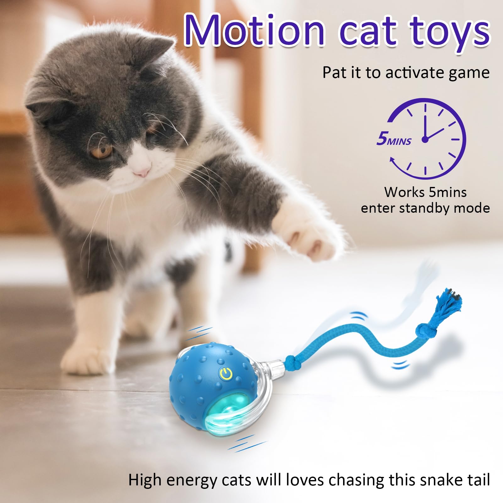 Giociv ball blue fast mode for high-energy play.