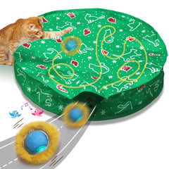 Giociv Interactive Cat Ball blue light for fast rolling play