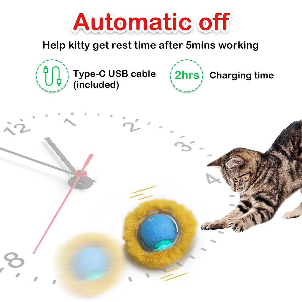 Giociv Interactive Cat Ball DIY play garden for high energy cats