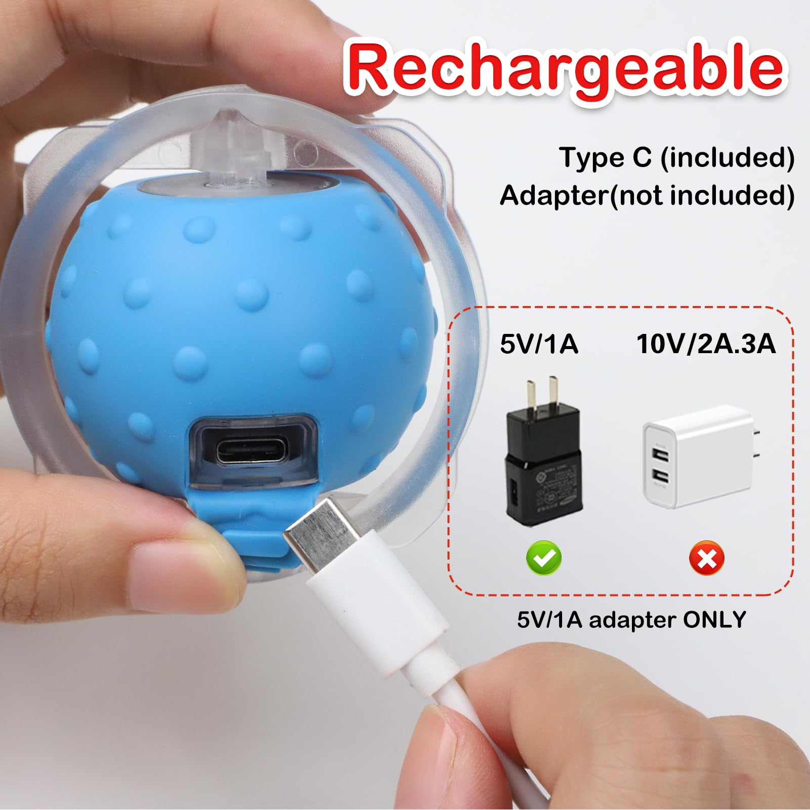 Giociv Interactive Cat Ball standby mode to save energy