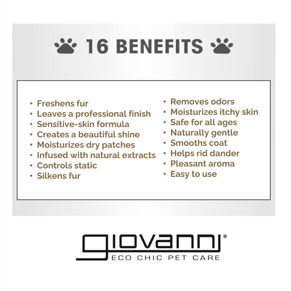 GIOVANNI Professional 2-in-1 packaging emphasizes vegan and cruelty-free credentials.