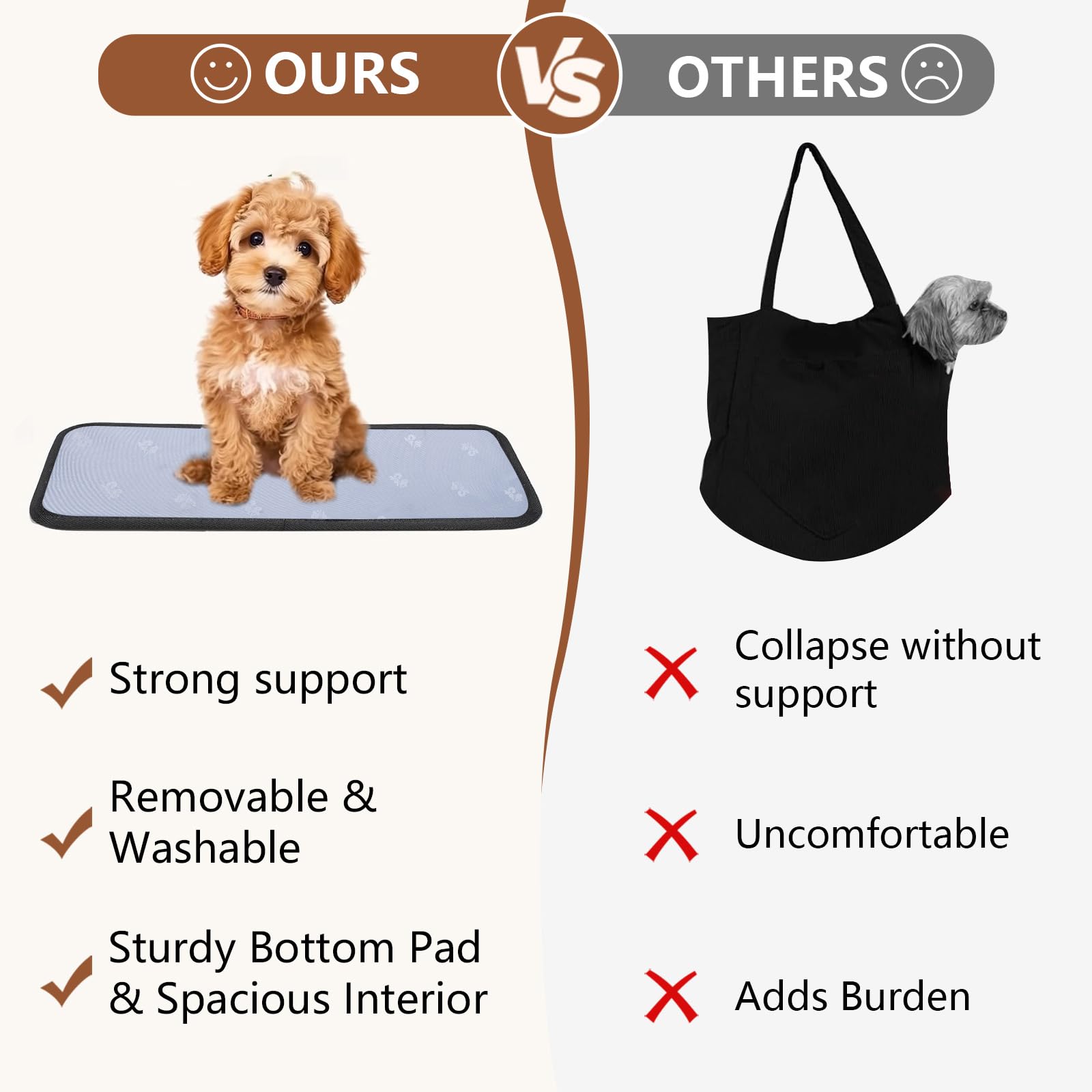 Gisaryc dog purse carrier travel-ready setup shows comfort during vet visits and strolls