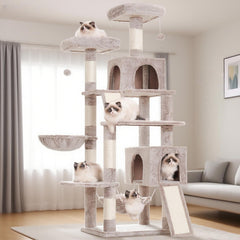 Gitelsnour cat tree base emphasizes stable foundation for safe climbing