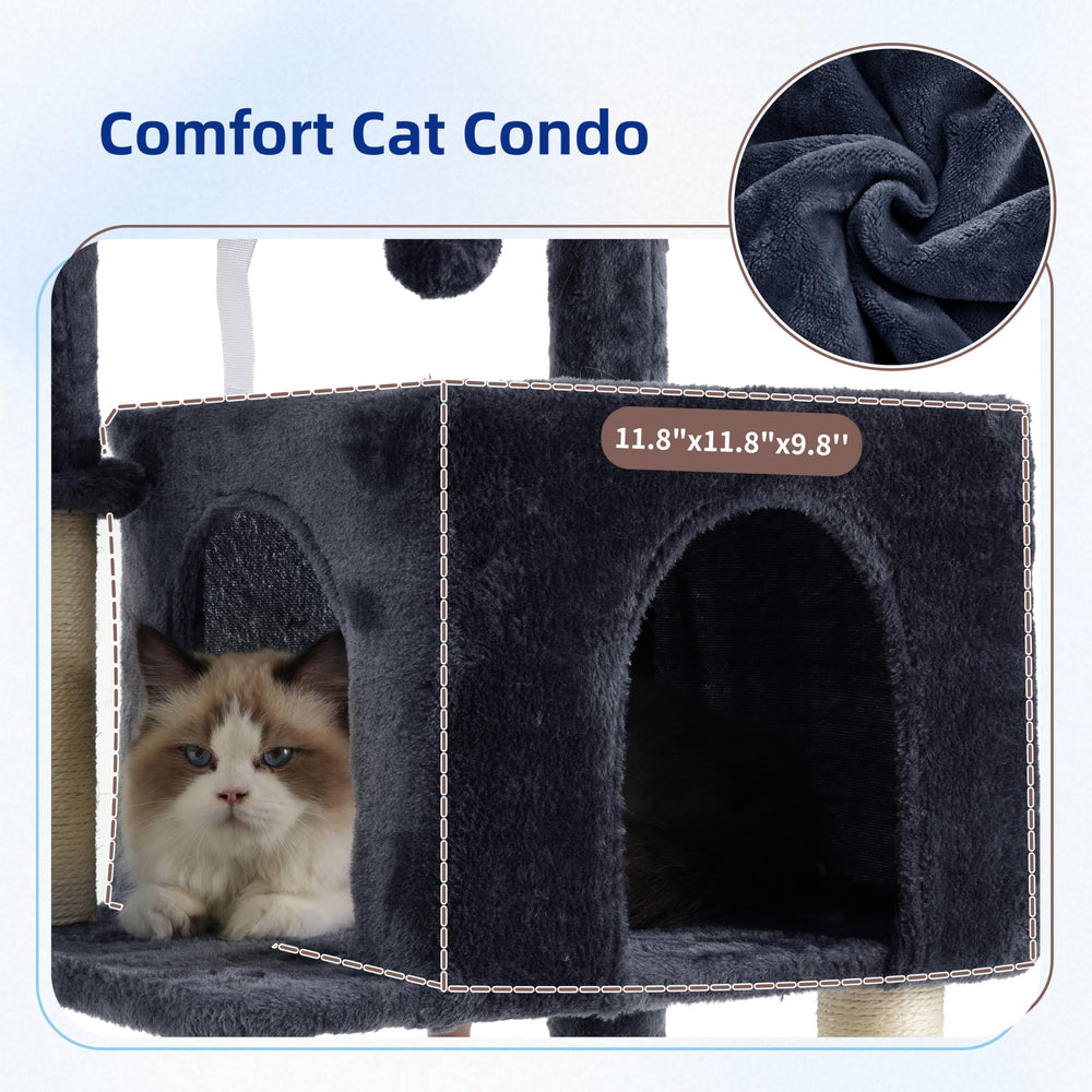 Gitelsnour cat tree hammock—cozy rest during quiet afternoons.