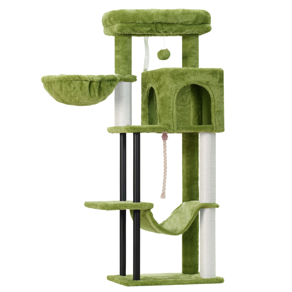 Gitelsnour cat tree kitten-friendly design suits small cats and growing kittens.