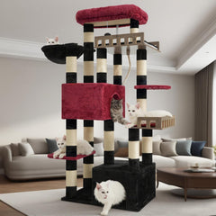 Gitelsnour Maine Coon cat tree base plate offers sturdy stability for large cats