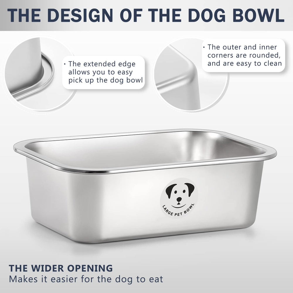 GIXSEGIE dishwasher-safe dog bowl for convenient cleanup