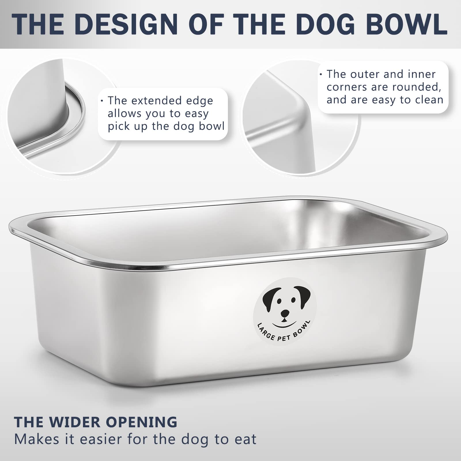 GIXSEGIE stainless steel bowl dishwasher-safe for simple cleaning.