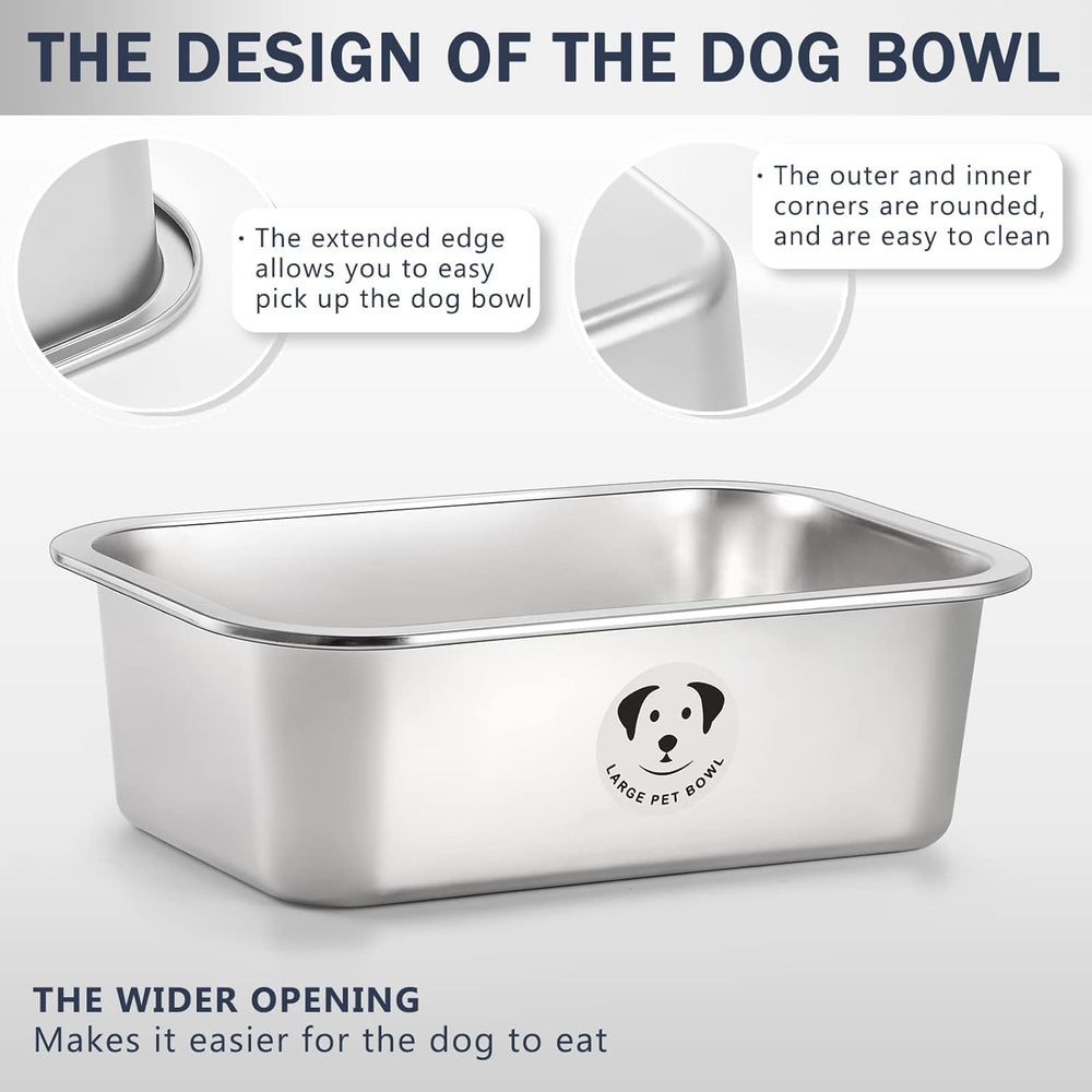 GIXSEGIE bowl supports multi-dog feeding in one station.