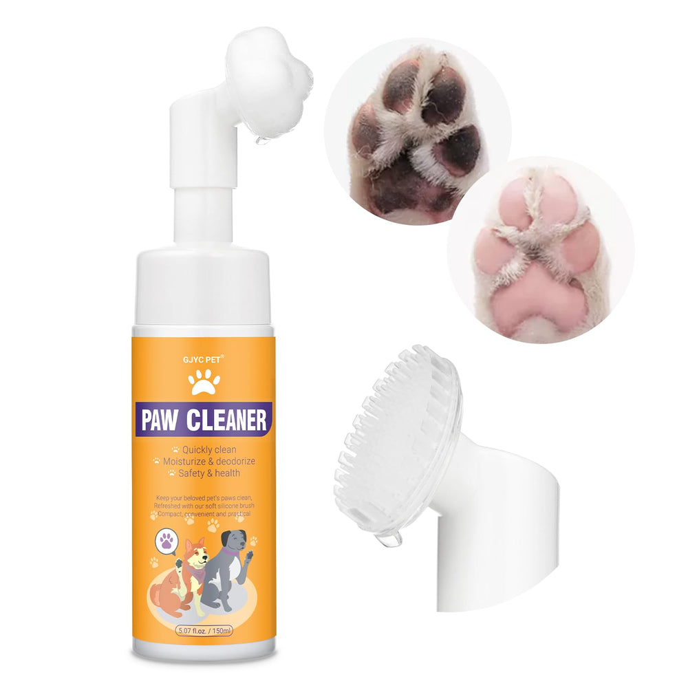 GJYC PET limpiapatas con cepillo integrado para limpieza suave de las patas