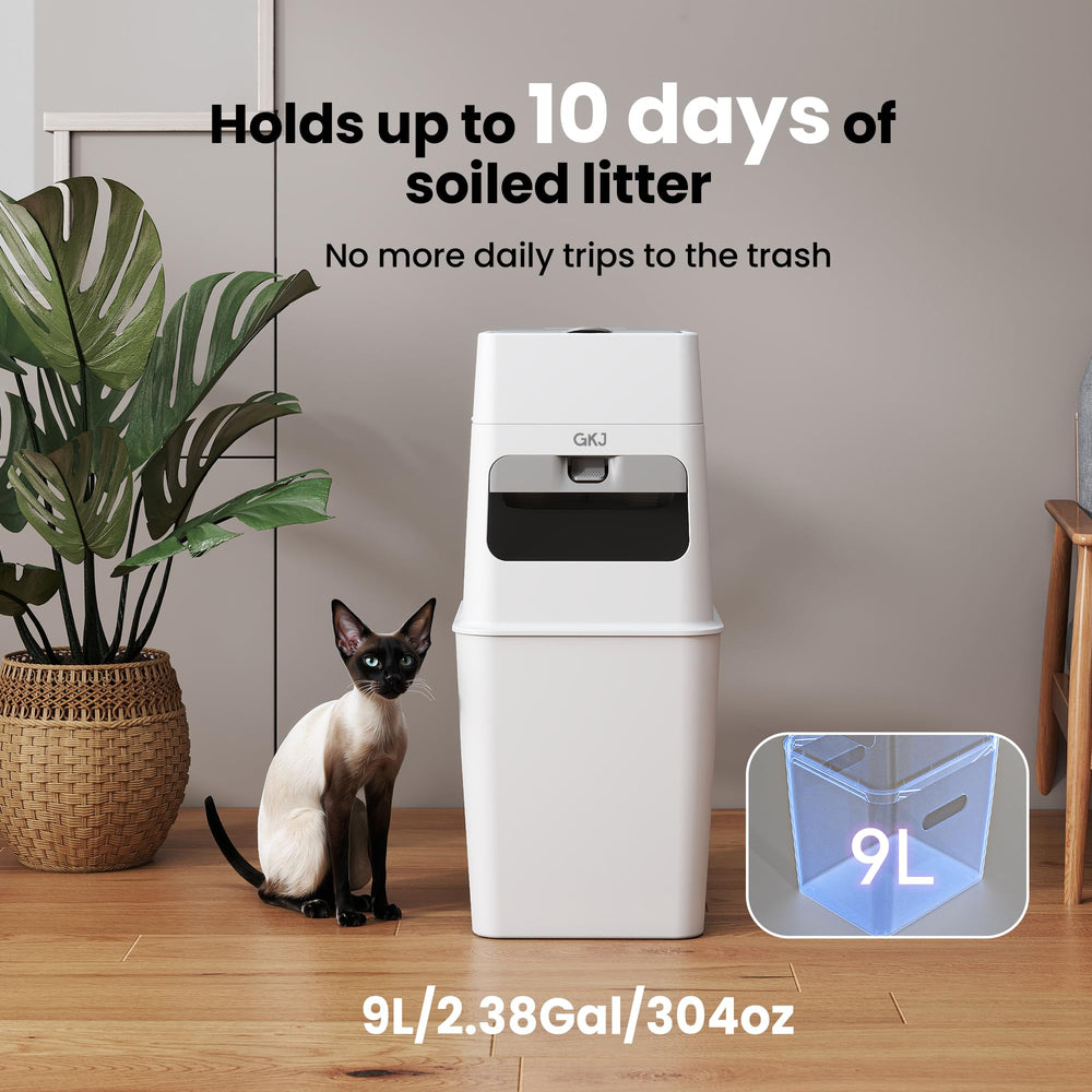 GKJ cat litter trash can odor-barrier design helps maintain a fresher room