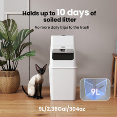 GKJ cat litter trash can odor-barrier design helps maintain a fresher room