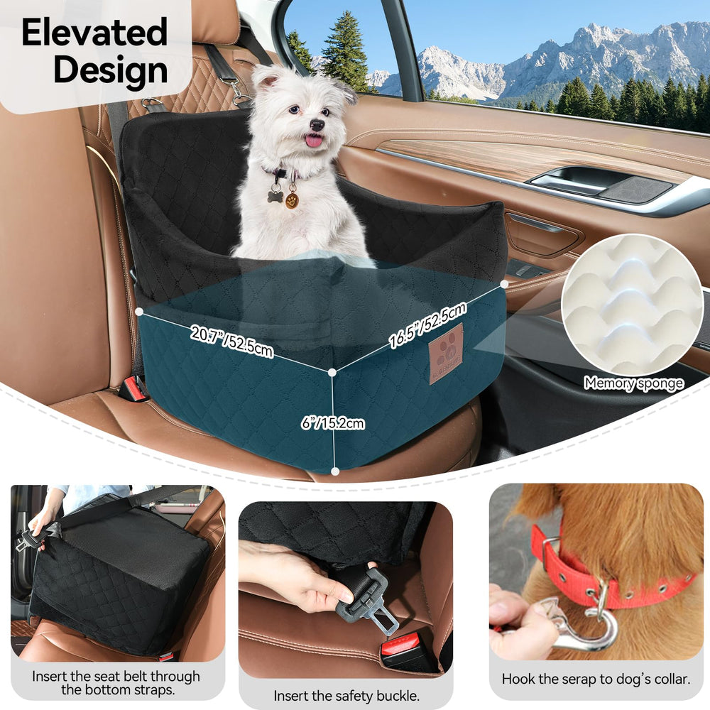 GL GLENSLAVE dog car seat memory foam base aids relaxed travel
