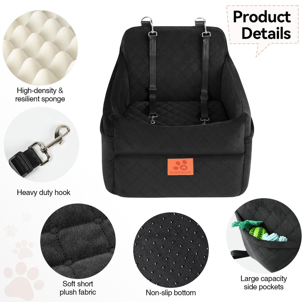GL GLENSLAVE dog car seat removable cover for easy washing
