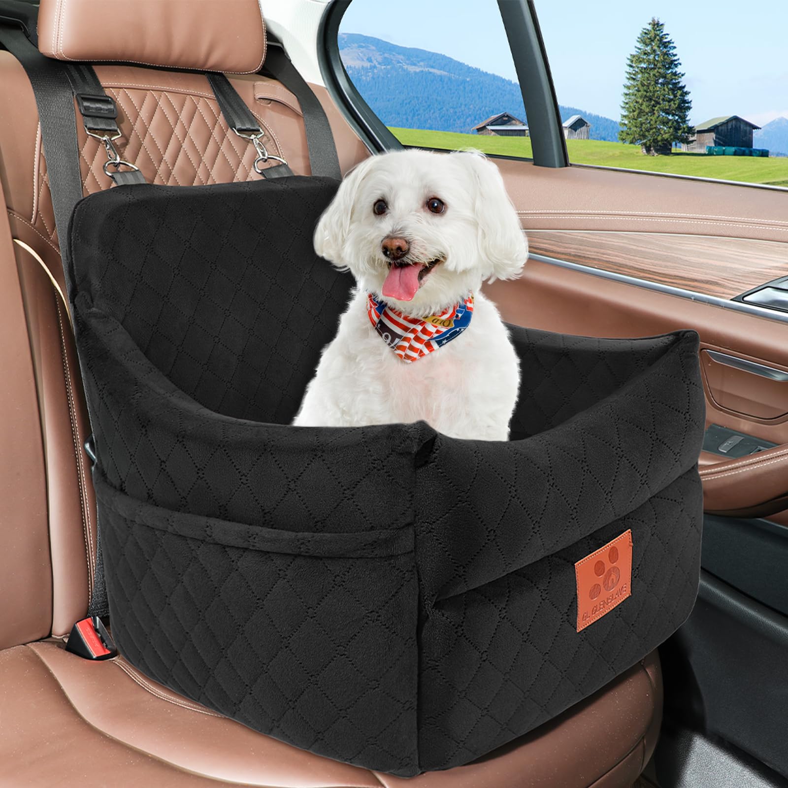 GL GLENSLAVE dog car seat safety belts ensure secure restraint during trips
