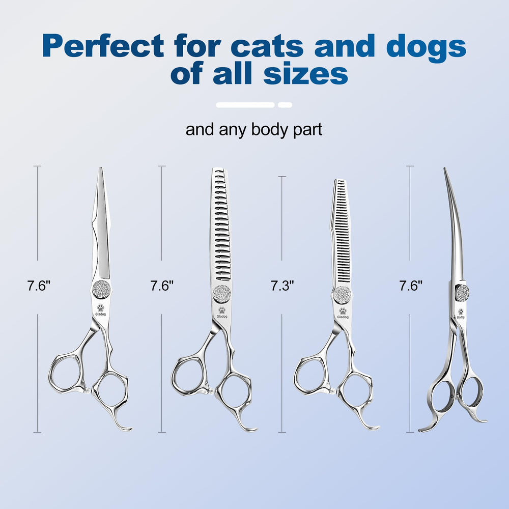 GLADOG grooming kit comb for prep and finishing touches