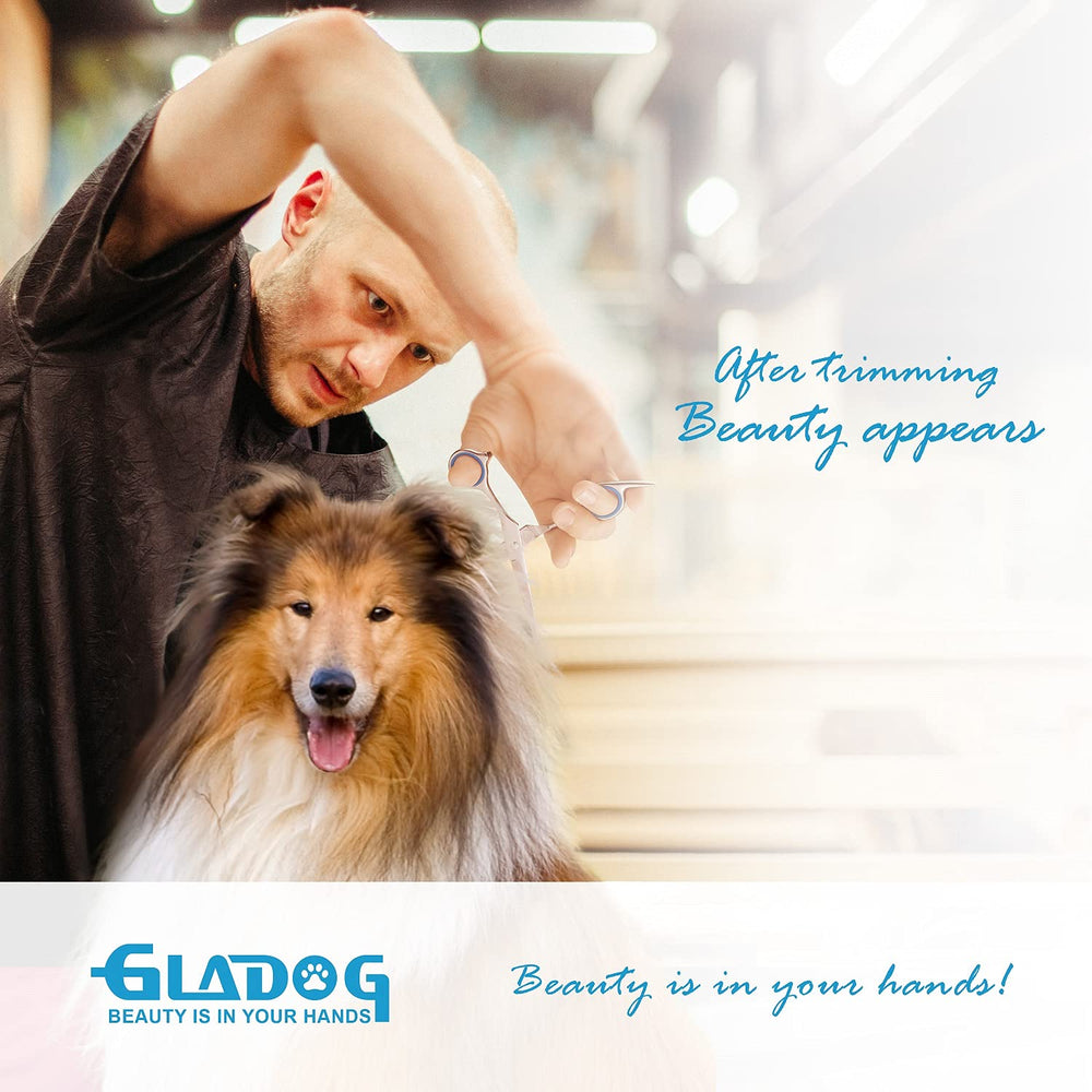 GLADOG cleaning cloth maintains blade hygiene