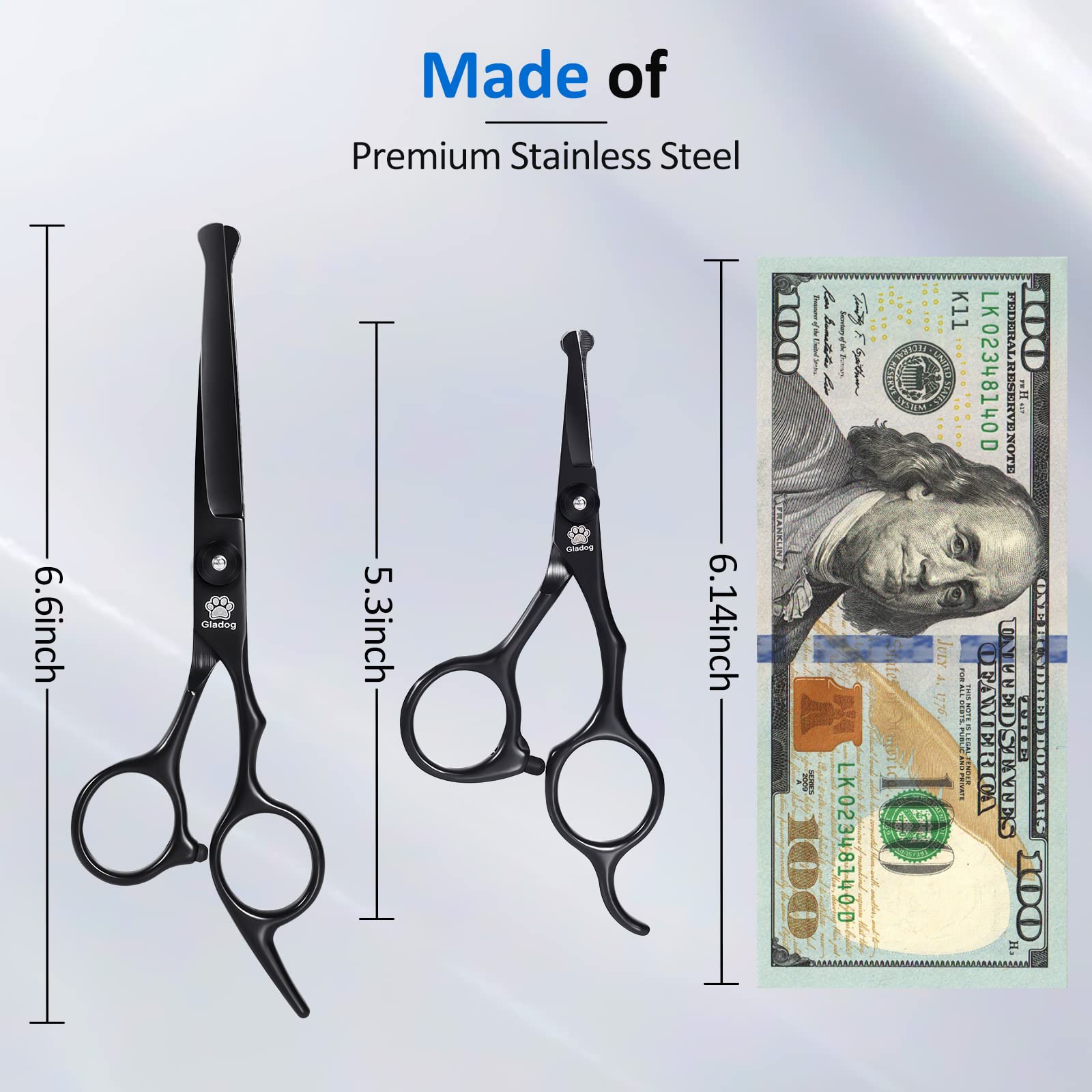 GLADOG professional cleaning cloth to keep blades ready for use.