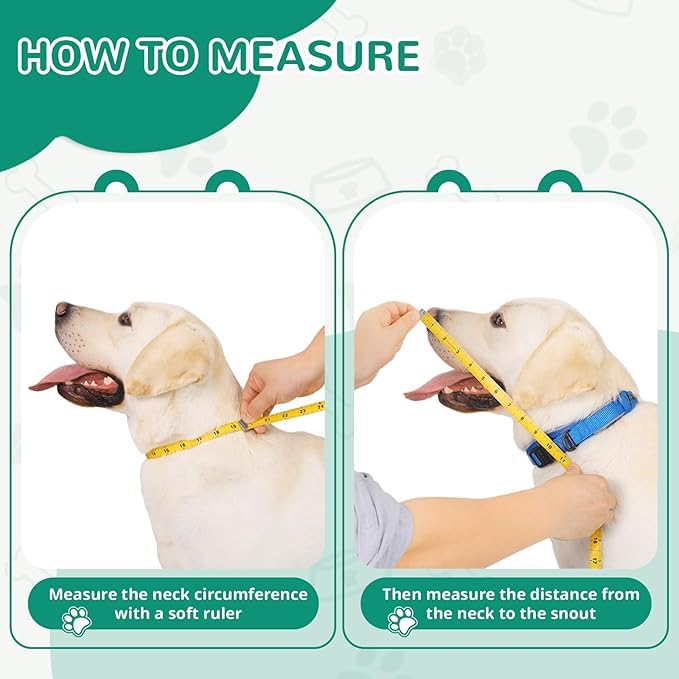 GLADOG Collar cono suave con material ajustable para un ajuste cómodo