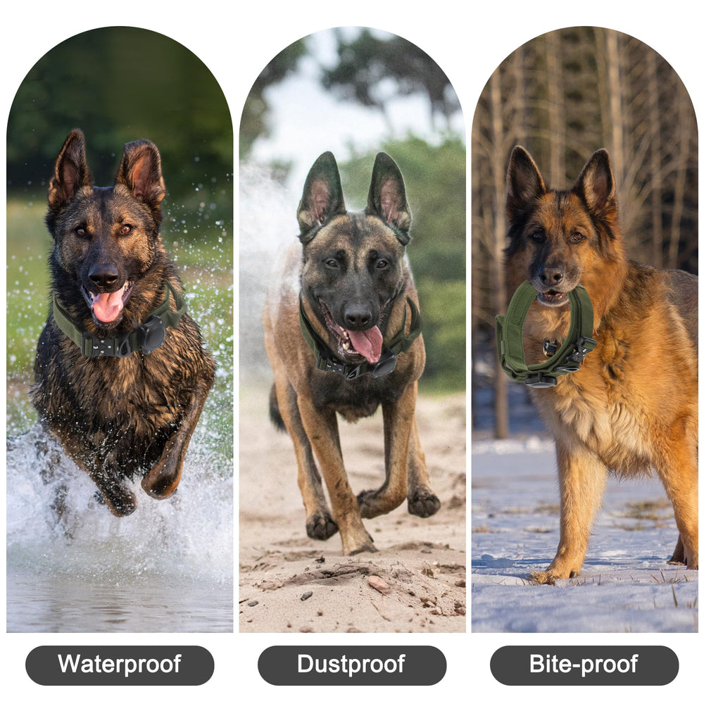 GLIDESMOOTH AirTag holder integrated into the collar supports easy tracking.