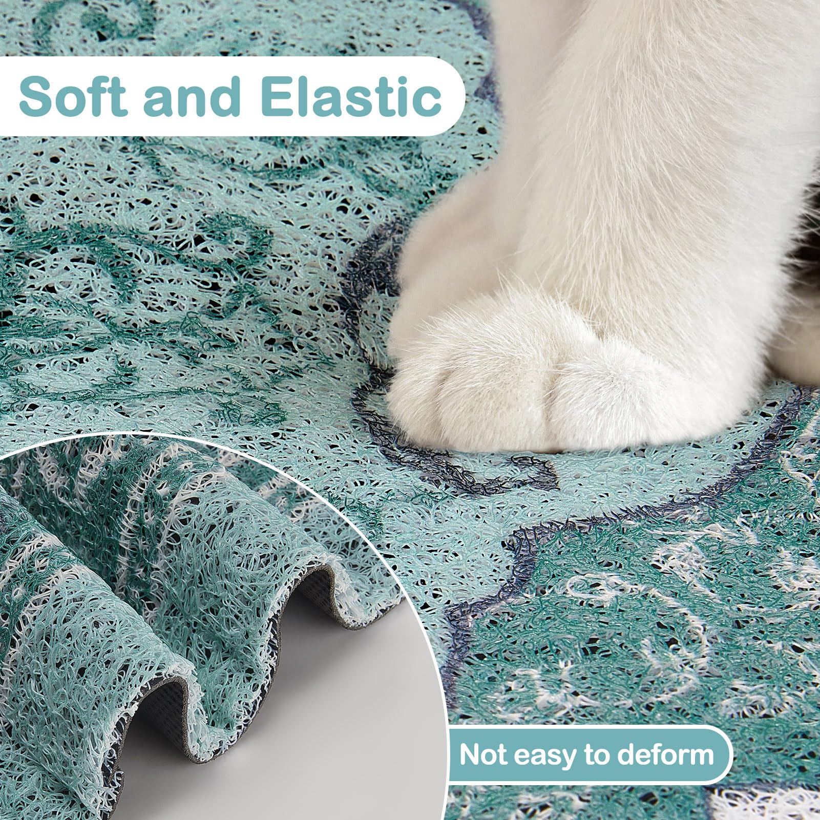 Waterproof bottom prevents leaks and protects your floor.