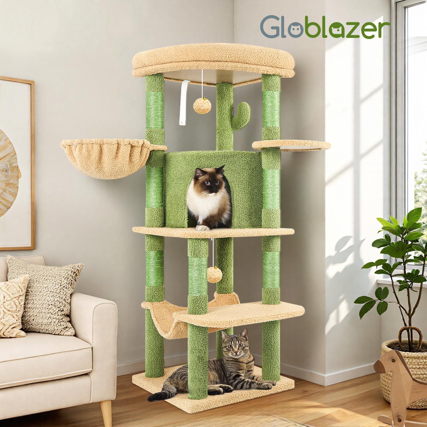 Globlazer cactus corner cat tree assembly instructions help setup quickly and safely.