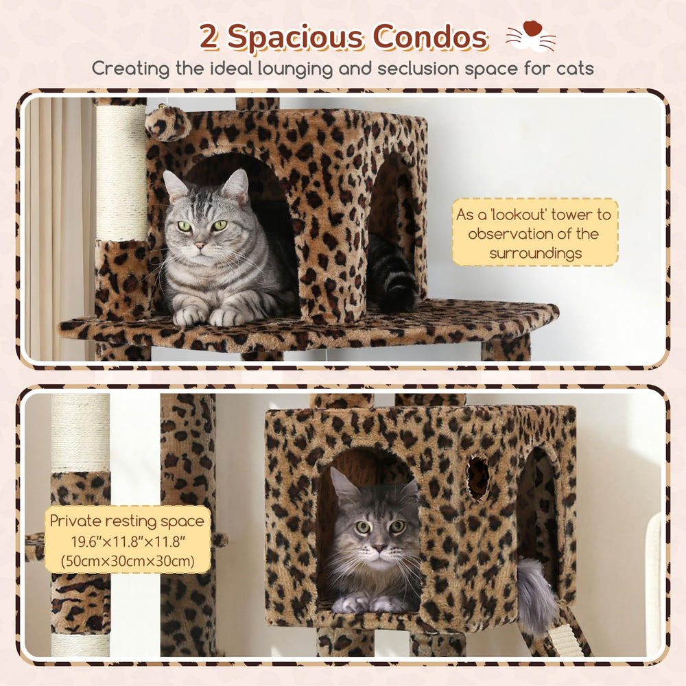 Spacious cat condo on Globlazer F70 Pro offers a private hideaway for cats