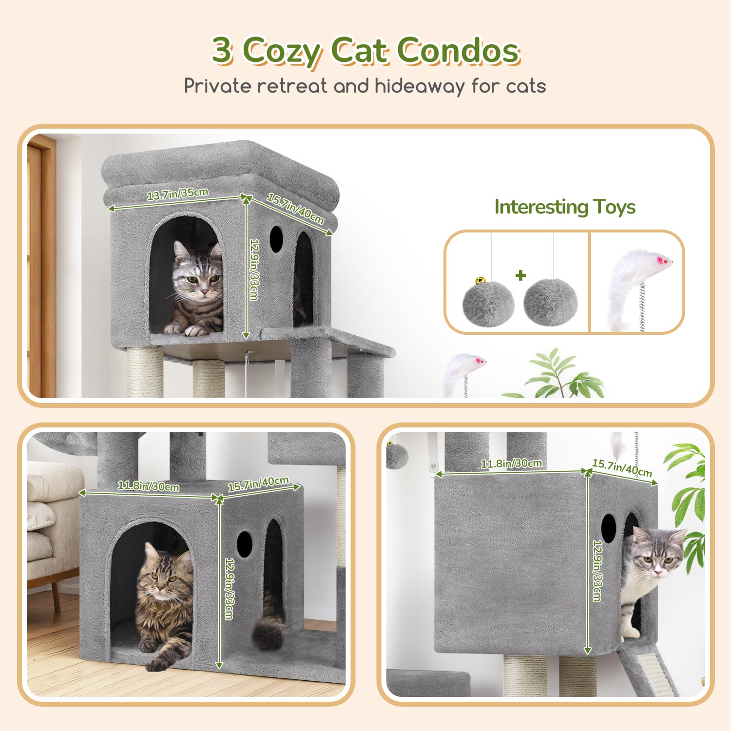 Globlazer cat tower basket bed provides cozy lounging for naps and rest