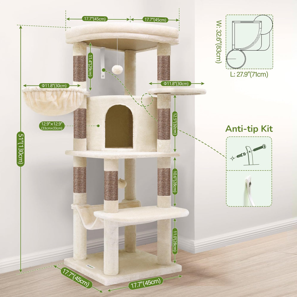 Globlazer corner cat tree assembly is straightforward with included tools and clear instructions.