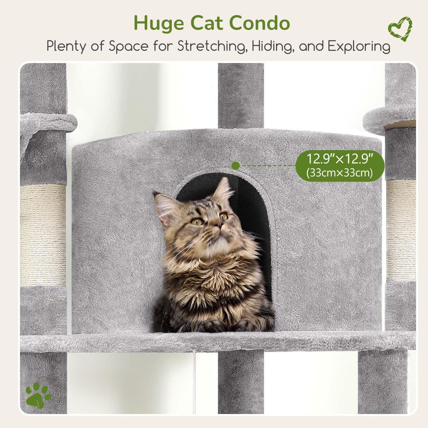 Globlazer hammock adds soft swaying rest for cats.