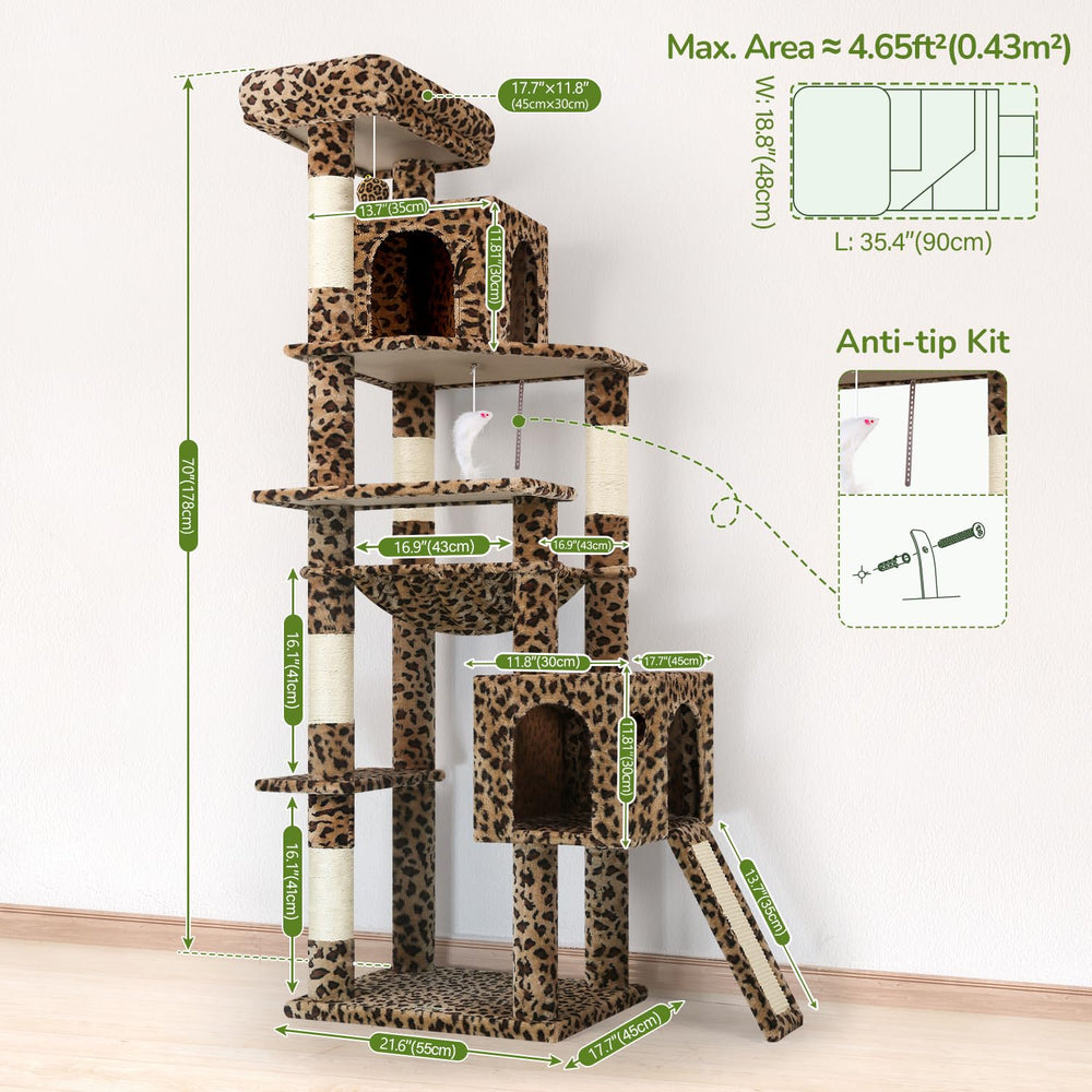 Dual climbing paths on Globlazer cat tree for varied activity