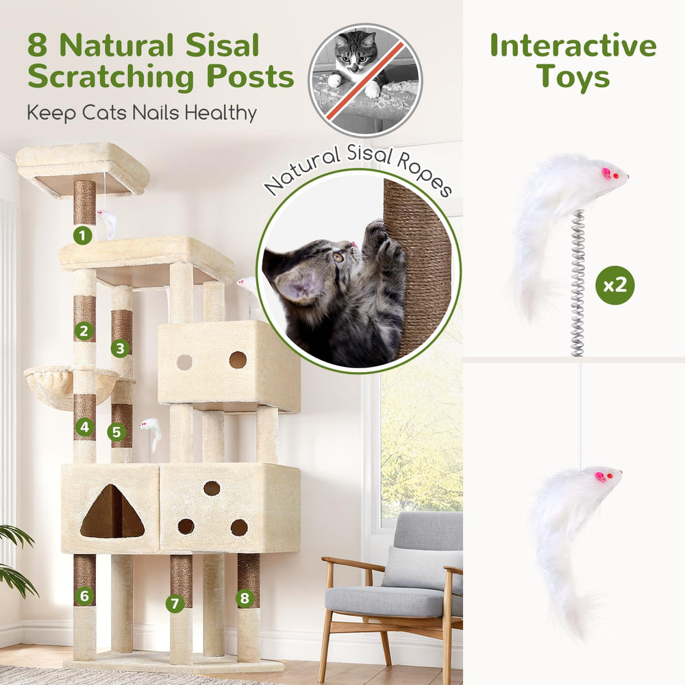 Globlazer XL cat tower assembly guide helps quick, safe setup.