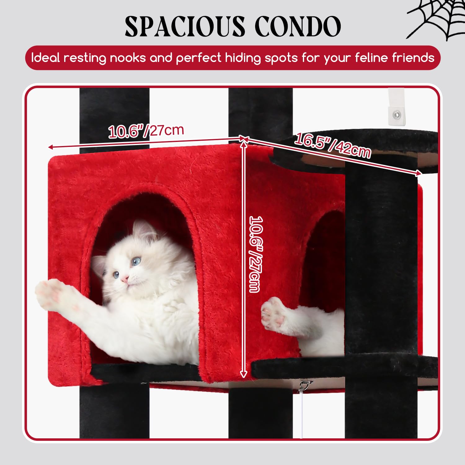 Globlazer cat tree six sisal posts for healthy scratching