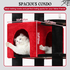 Globlazer cat tree six sisal posts for healthy scratching