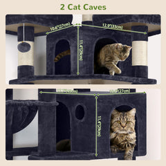 Globlazer F82 royal observation station provides sunny vantage points for curious cats.