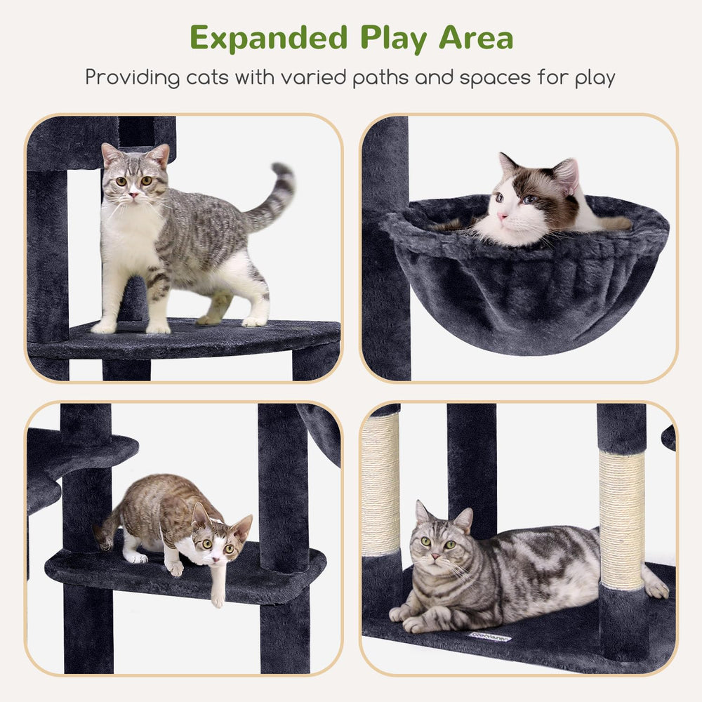 Globlazer Giant Cat Tree easy assembly with clear instructions