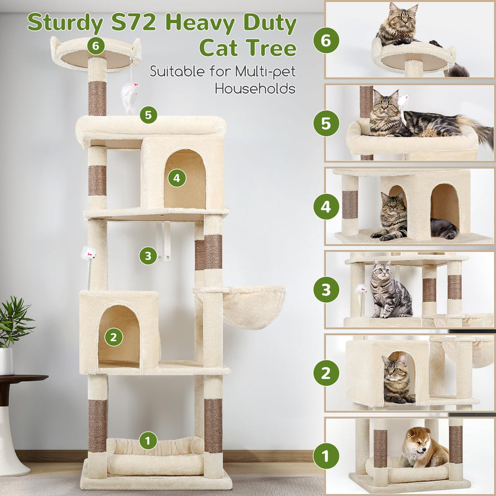 Globlazer heavy duty cat tree base board enlarged for extra stability