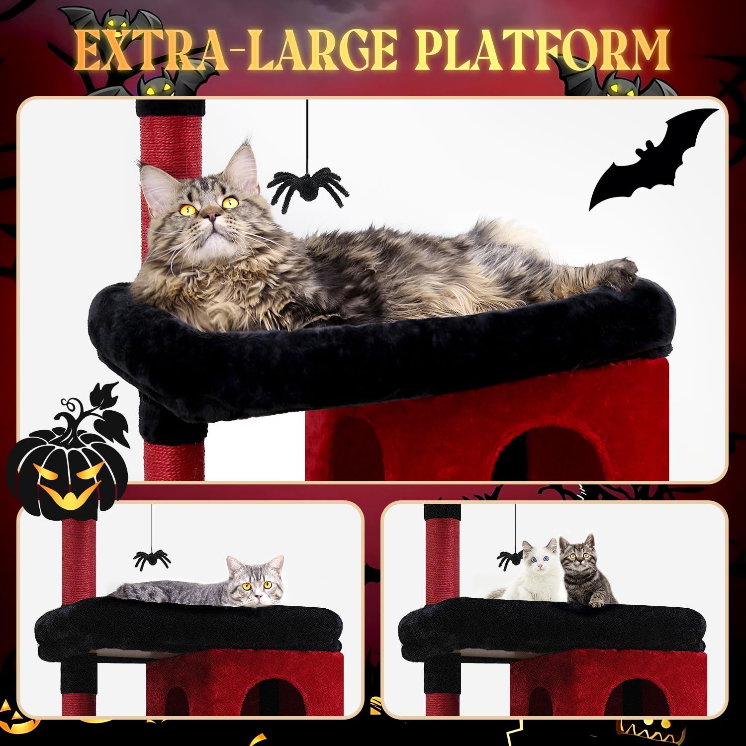 Globlazer coffin bed image shows the independent bed ideal for gothic decor and extra lounging.