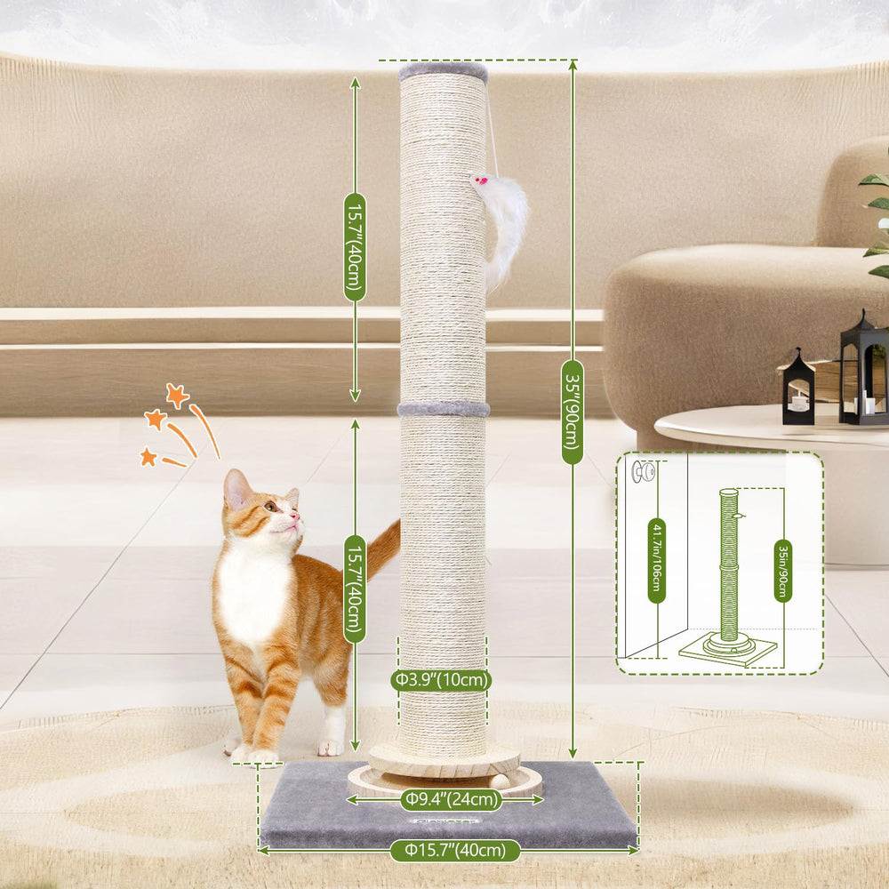 Globlazer height-adjustable posts demonstrate configuration options.