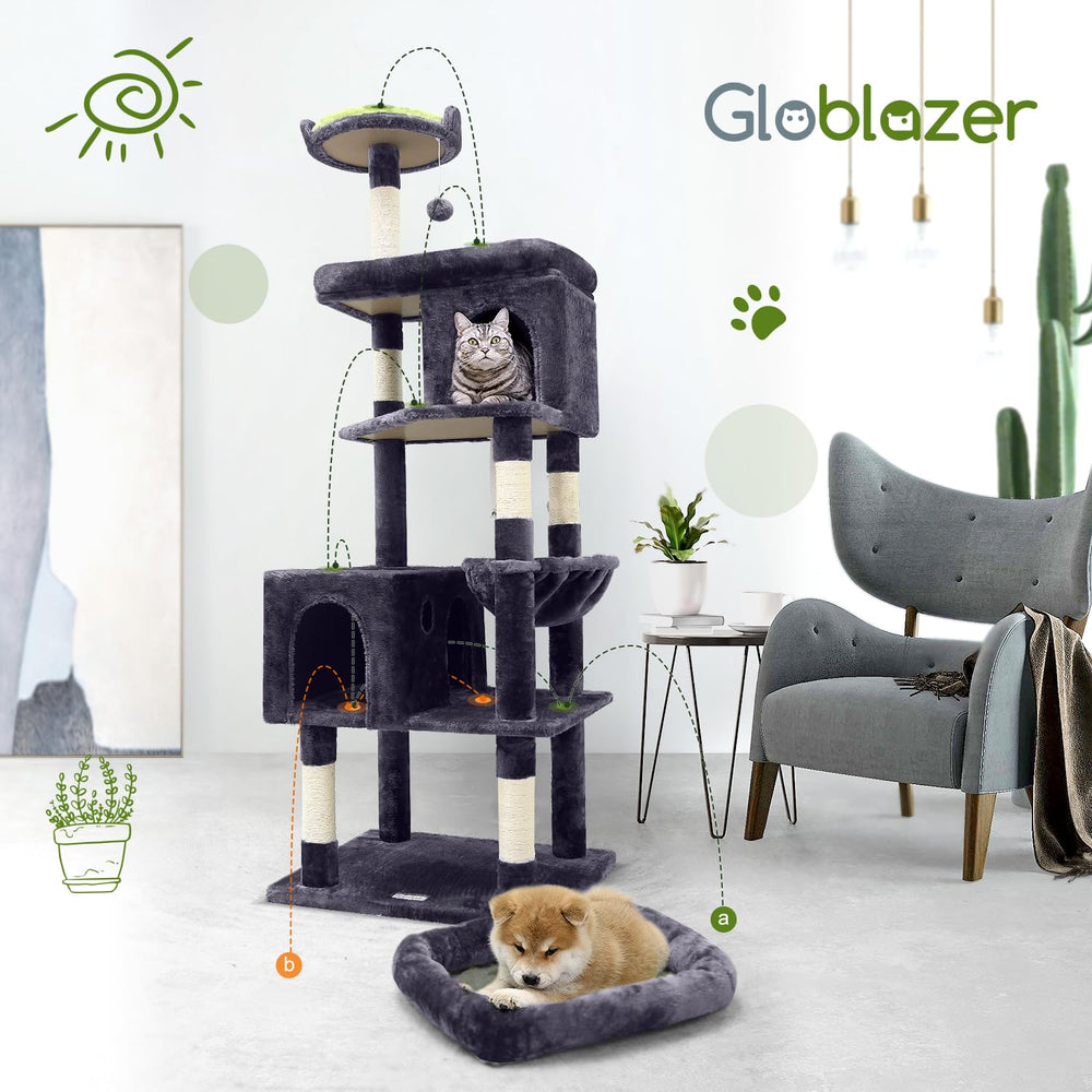 Globlazer S72 dark gray finish fits modern homes while hiding wear.
