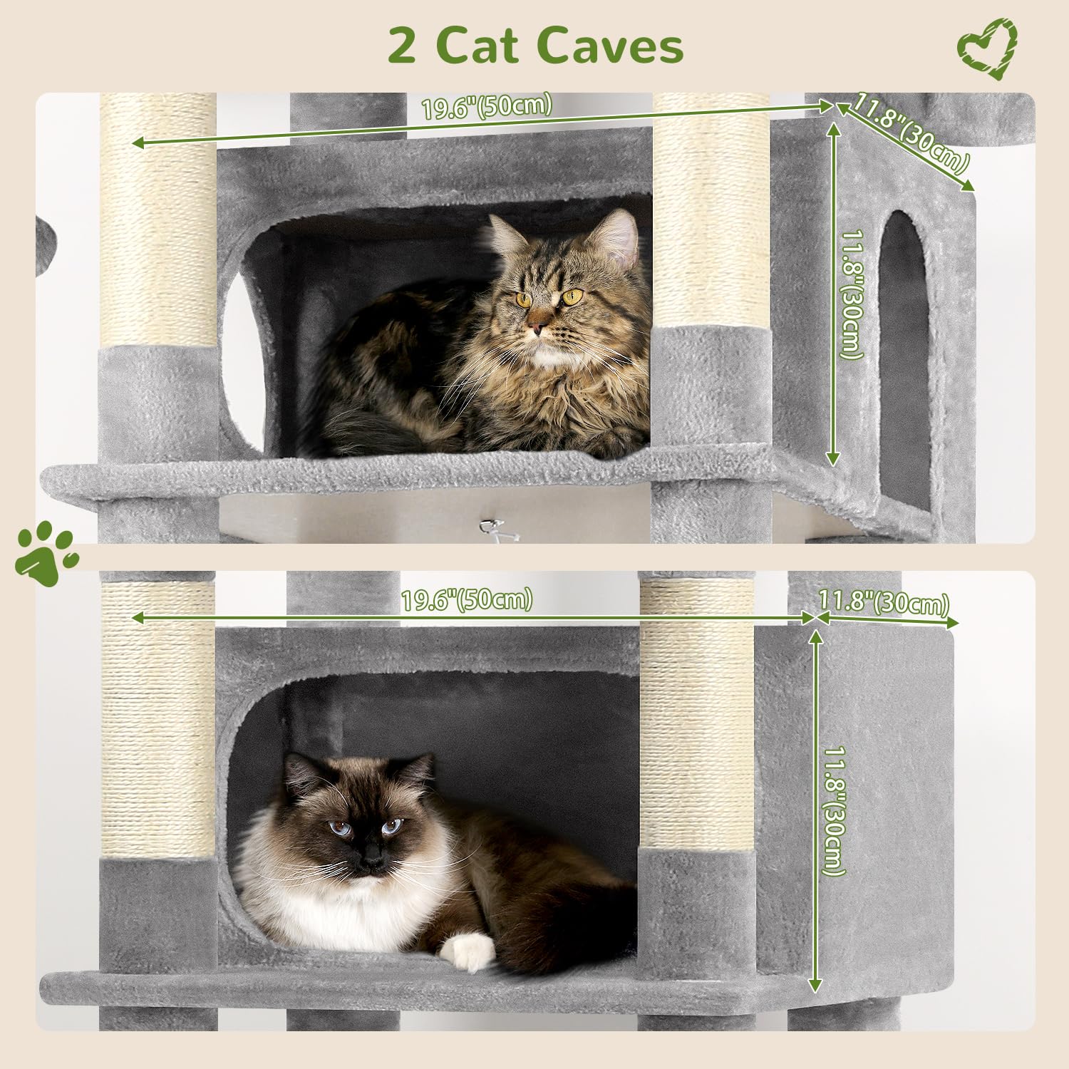 Globlazer XXL cat tree top view emphasizes high vantage point for looking over the room